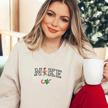 Christmas clothing women's Christmas tree print sweatshirt