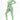 Women's seamless body-fitting beautiful back high elastic long-sleeved sports two-piece suit